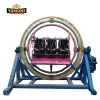 Cheap&amp;fun games of new amusement park products human gyroscope 3d rides for sale