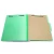 Cheaper A3/A5 Size Customized Brown Kraft Paper Cardboard Presentation Folder With Fastener For Office Supplies