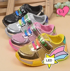 children running shoes LED light up shoes multicolor shoes