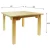 Import Childrens Furniture Solid Beech Wood kids table and chair set of 3 Natural Varnish used kids table and chairs from China