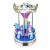 Import China direct manufacturers amusement park electric 6seats Carousel swing mini carousel for sale from China