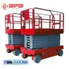 China factory electric aerial work platform self propelled hydraulic scissor lift table price