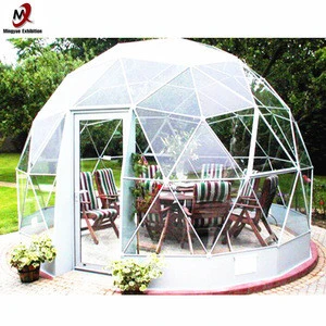 China factory Price Customized Size Geodesic Dome House Tent for Outdoor hotel camping and Glamping