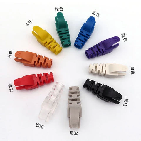 China Factory RJ45 Connector Rubber RJ45 Boots