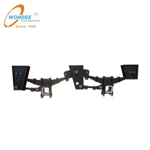 China manufacturer Germany Tandem Axle Mechanical Suspension for Truck Trailer