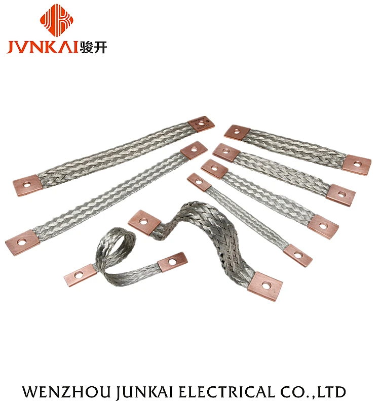 China manufacturer hot sales flexible copper braided straps for Locomotive