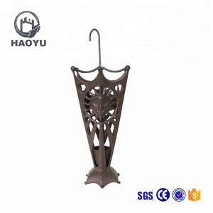 China Manufacturer sale metal crafts cast iron antique indoor umbrella stands