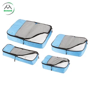 China Manufacturer Travel Clothes Storage Bags Wholesale Sky Blue Nylon Storage Bags