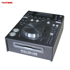 China Produce SCDJ-350USB Professional CD/USB/SD DJ mixer player