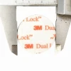 China Supplier 30 mm Diameter Black Waterproof Temperature UV resistant Die Cut 3M Dual Lock Reclosable Fastener SJ3550