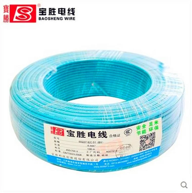 China supplier house wiring electric wire cable 1.5 2.5 4 6 10 16 mm2