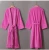 Import China supplier thick winter fluffy bridesmaid velvet print dress bath robe from China