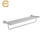 China Wholesale Cheap Silver Stainless Steel Modern Shower Bathroom Accessories