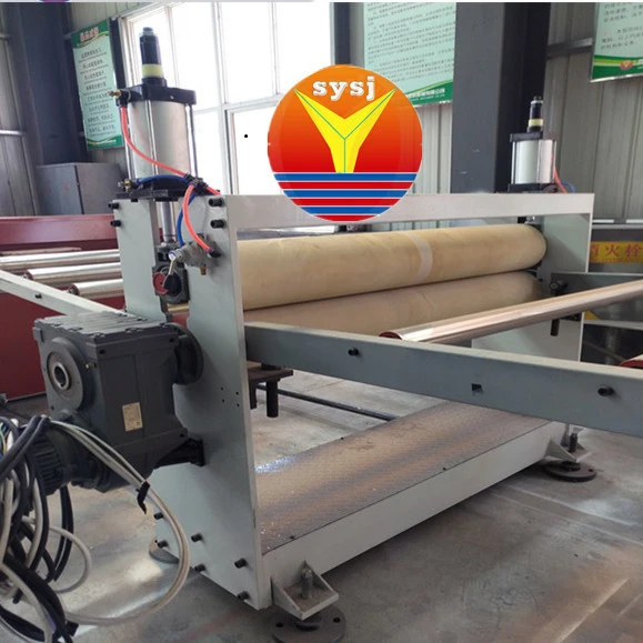 Chinese manufacturer supplier PVC SPC LVT plastic composite flooring sheet plank tile board machinery production line online