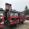 chinese prices tipper truck 4x8 10 ton used  howo dump truck for sale