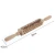 Christmas Kitchen Tools DIY101001 35CM Wooden Embossing Cookie Stick Lotus Wood Rolling Pin for Baking