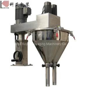 Cjsl Automatic Screw Auger Filler Filling Weighing Packaging Scale Machine for Packing Food, Flour, Milk/ Chemical/Titanium Dioxide/Talcum /Coffee Powder