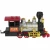 Import Classic Holiday Toys Authentic Lighted Sounds Real Smoking Full Set Locomotive Engine Electric Train Christmas from China