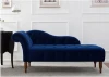 classical design indoor chaise lounge chairs velvet cover chaise lounge for bedroom