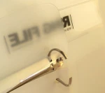 clear book metal clip file folder presentation folder lever arch file folder display