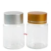 Clear Empty 50g 60ml 80cc Plastic PET Pill Capsule Health Care Medical Plastic Bottle With Screw Cap