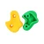 Import Climbing Toys  Plastic Colorful Plastic Indoor Climbing Rock Wall Stones Climbing Holds Set Hands and Foot Holding Grip Kit from China