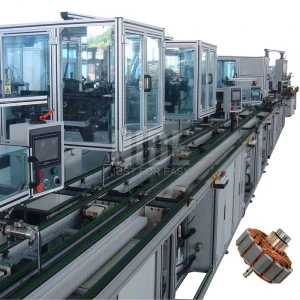 CNC efficiency electric universal motor armature production manufacturing line for 3 phase washing machine motor