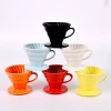 Coffee Filter Pour Over Dripper Ceramic Coffee Dripper Engine V60 Style Coffee  Filter Cup