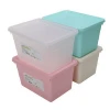 Colors to Choose From Plastic Storage Box with Lid, Multi Purpose Plastic Storage Box for Household
