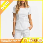 comfortable fabric mens clinic hospital medical uniform