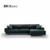 commercial Italian modern furniture design l shape fabric sofa set designs l shape living room sectional couch sofa 2020