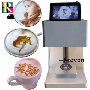 commercial selfie 3D coffee printer machine small body coffee printer for sale