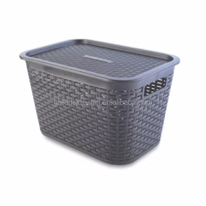 competitive price durable PP plastic bathroom storage basket