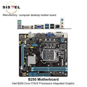 Computer desktop motherboards for  B250