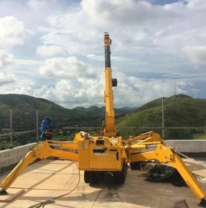Construction Crane 3 ton mini crawler spider crane KB3.0