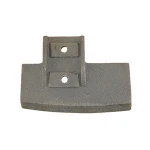 Construction Machinery Parts Concrete Mixer Wear Parts Lateral Blade