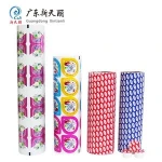 Consulting price yoghourt jelly food grade plastic packaging rolls cup lid sealing film with high quality