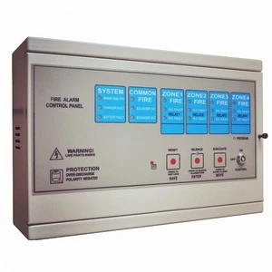 Conventional fire wired alarm control panel