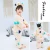 Import Coral Fleece Colorful Baby Girls Clothes Autumn Winter Baby Wear Romper With Snap Crotch Bodysuit One-Piece Pajamas from China