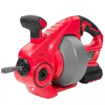 Cordless Portable Electric Plumbing Pipe Cleaner Drill Machine Cordless Electric Drain Cleaner Drain Snake Auger Drill
