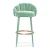 Import Counter stool in High Grade Green Velvet Modern Light Luxury Bar Chairs For Home Counter Bar from China
