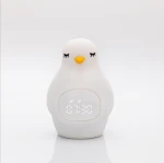 Creative Led Light Penguin Little Night Light Alarm Clock