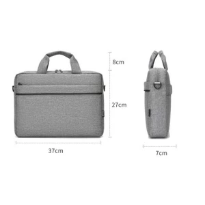 Custom Cheap Recycled Business 17 15.6 13.3 Inch Ladies Waterproof Women Men Messenger Shoulder Laptop Bags