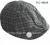 Import custom checked cotton ivy hat fashion checked fabric ivy cap newsboy cap from China