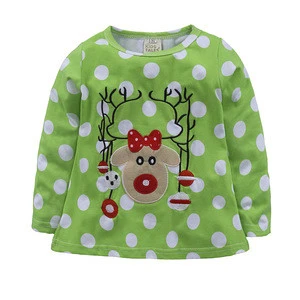 Custom Design Low MOQ Christmas Organic Cotton Baby Clothing