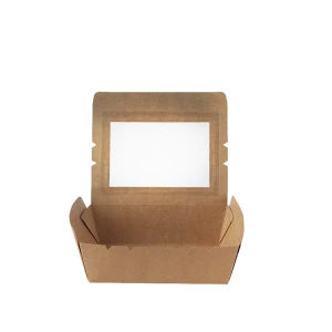 Custom Disposable Recycle Craft Paper Boxes Food Packaging Boxes Tray