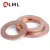 Import Custom High Precision Aluminium Copper Brass Metal Flat Washers from China