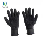 custom keep warm anti slip protection snorkel diving neoprene spearfishing gloves