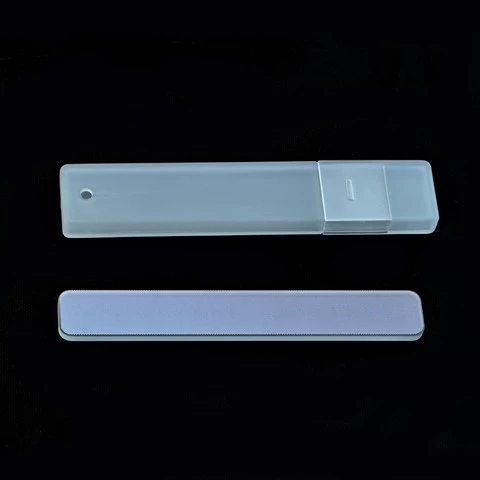 Custom Logo High Quality Nano Glass Nail File and Nail Buffer for Natual Nail Shine