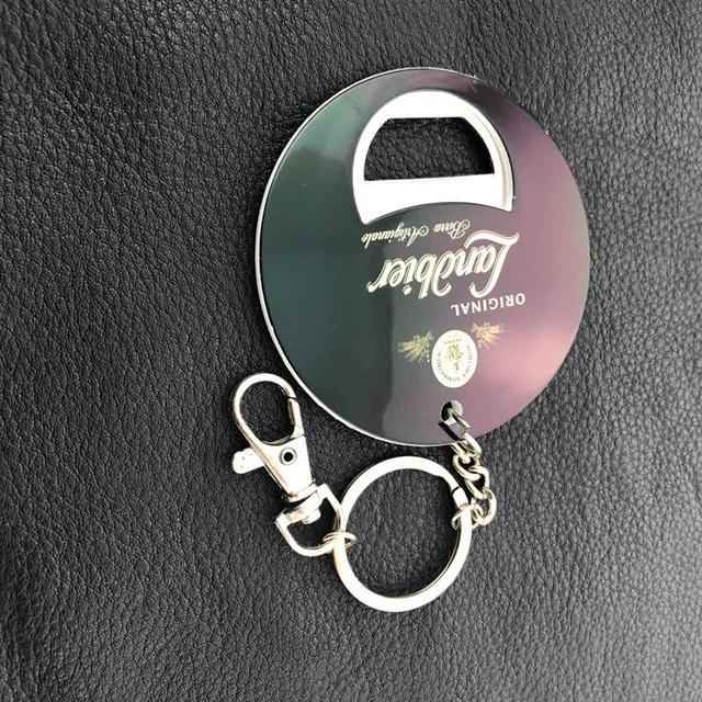 Custom Logo Keychain Accessories Metal Bottle Opener Keychain Key Chain